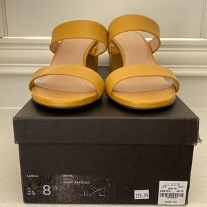 NEW J. Crew Sandal Warm Marigold size 8.5